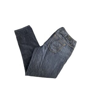 Freestyle Revolution Jeans Womens 22 Blue Bowie Sand Stretch Denim Straight Leg